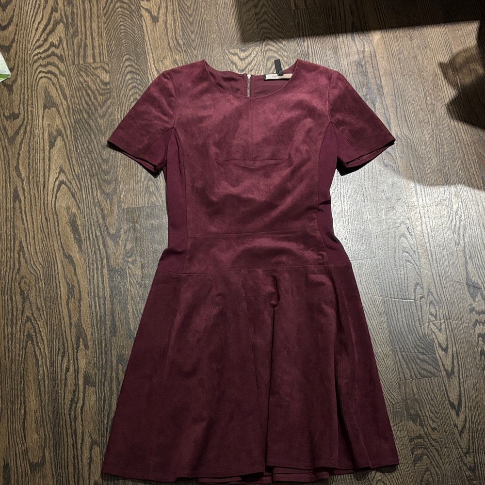 BCBGMaxAzria Deep Burgundy Mini Dress